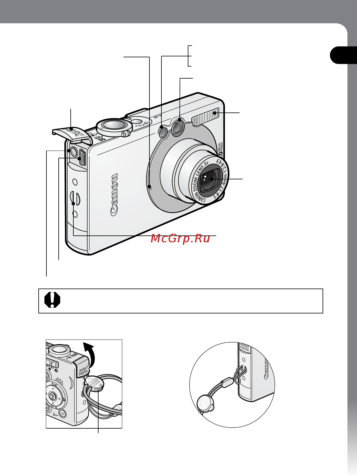 Canon IXUS 50 [15/196] Front view