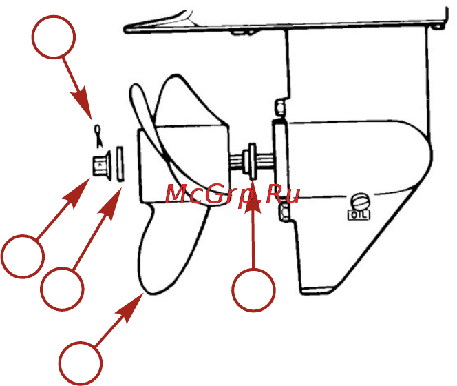 Mercury Marine ME F 9.9 M [109/110] Установка двигателя