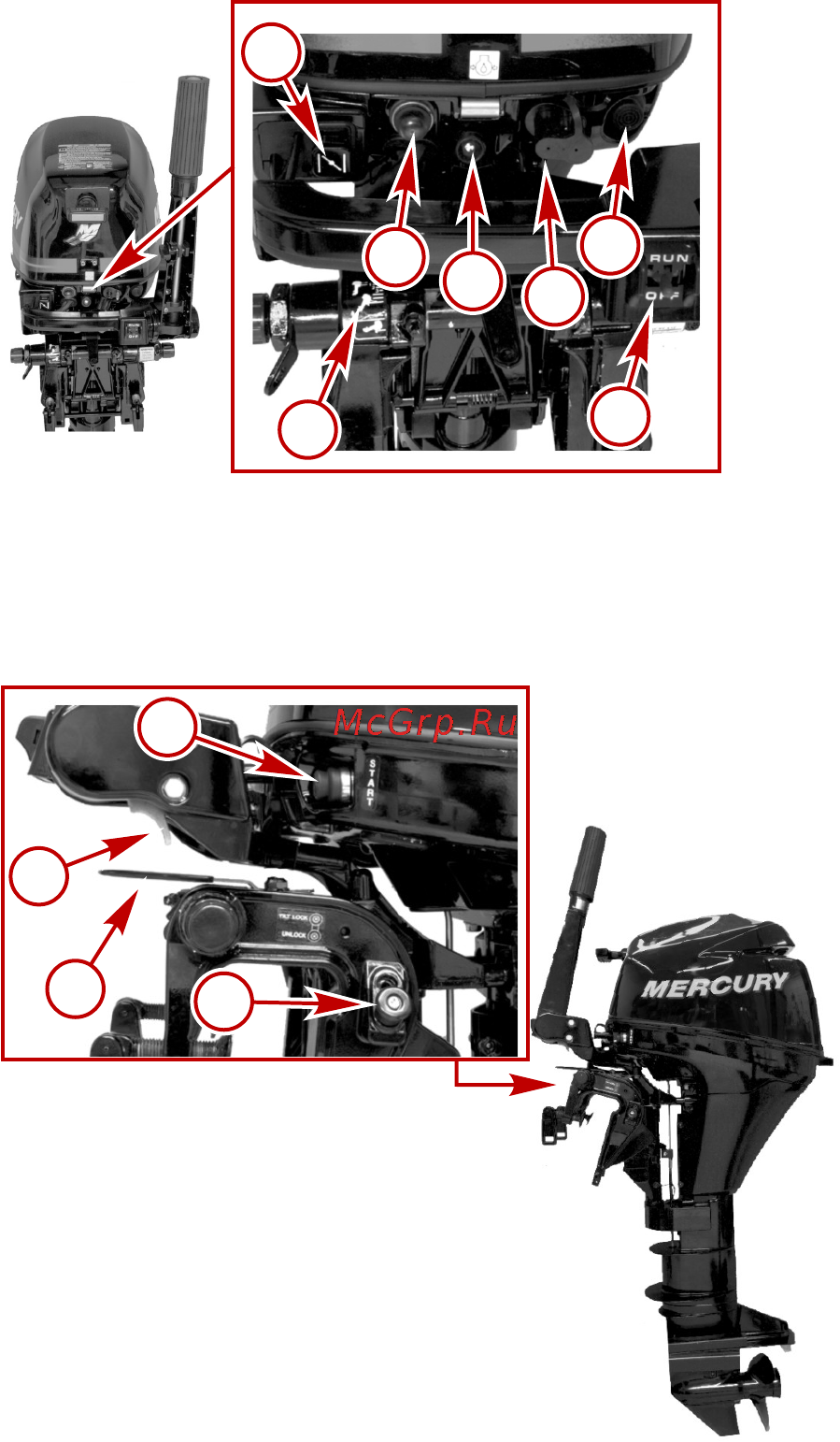 Mercury Marine ME F 9.9 M [37/110] Общие сведения
