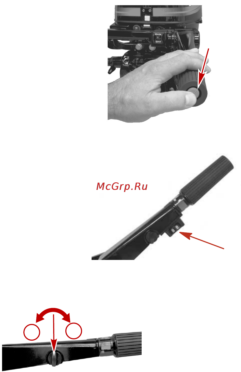 Mercury Marine ME F 9.9 M [50/110] Характеристики и органы управления