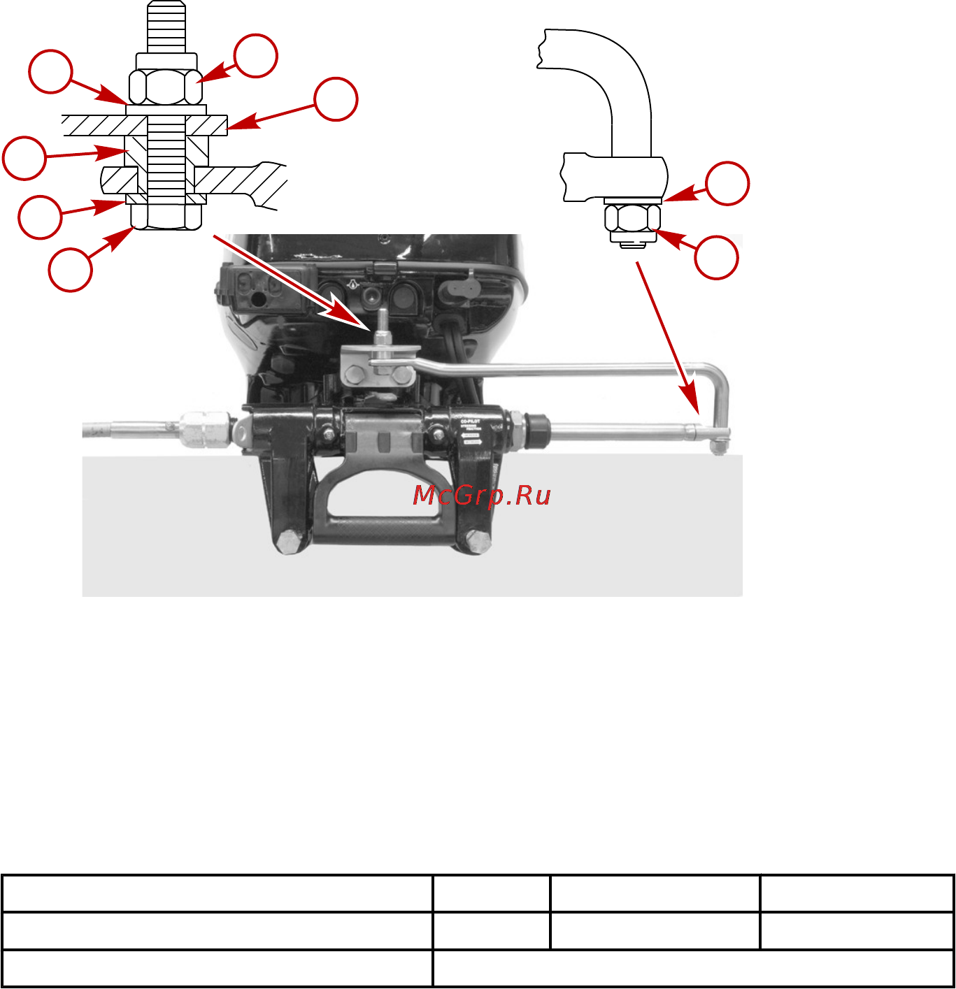 Mercury Marine ME F 15 E [107/115] Установка двигателя