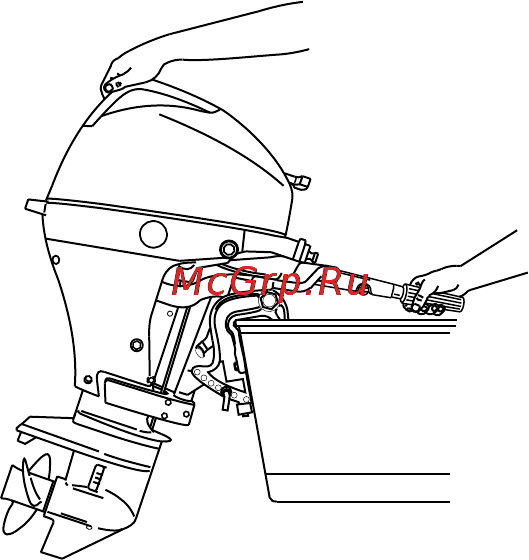 Mercury Marine ME F 15 E [54/115] Характеристики и органы управления