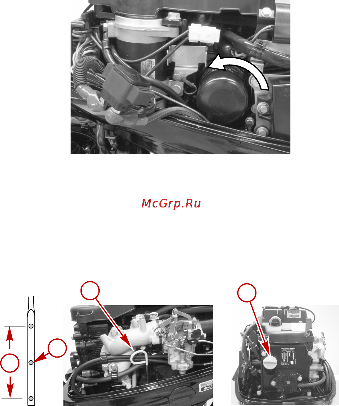 Mercury Marine ME F 20 EL [89/115] Заливка масла