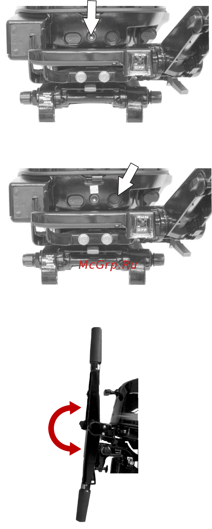 Mercury Marine ME F 25 EL EFI [53/124] Характеристики и органы управления