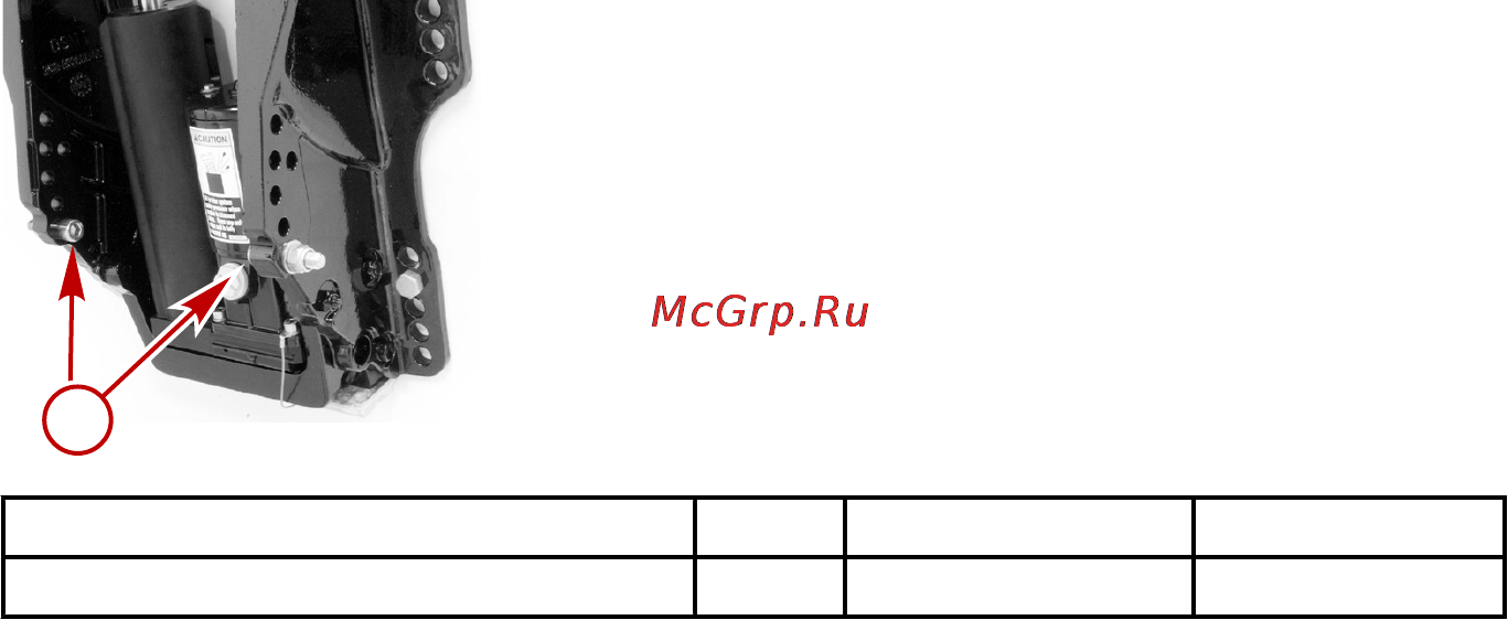 Mercury Marine ME F 40 E EFI [117/118] Регулировка стопора дифферента внутрь модели с усилителем дифферента