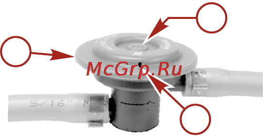 Mercury Marine ME F 40 EPT EFI [42/118] Требование к топливному шлангу с низкой проницаемостью