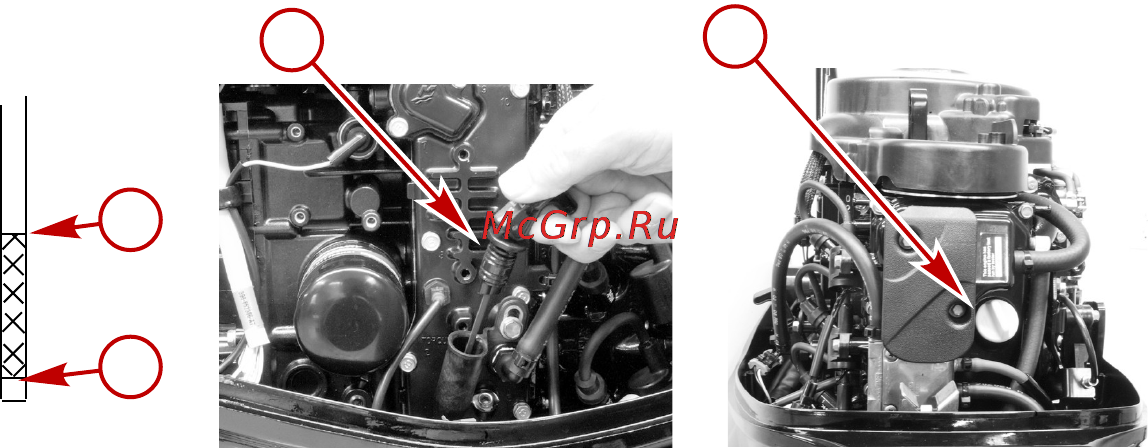 Mercury Marine ME F 40 EPT EFI [46/118] Топливо и масло