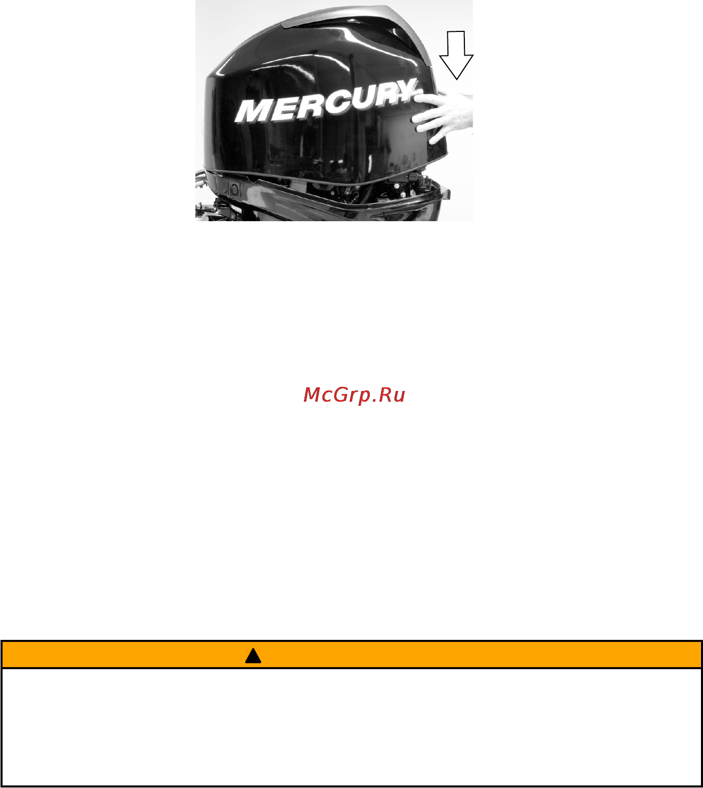 Mercury Marine ME F 40 E EFI [74/118] Уход за внешним видом