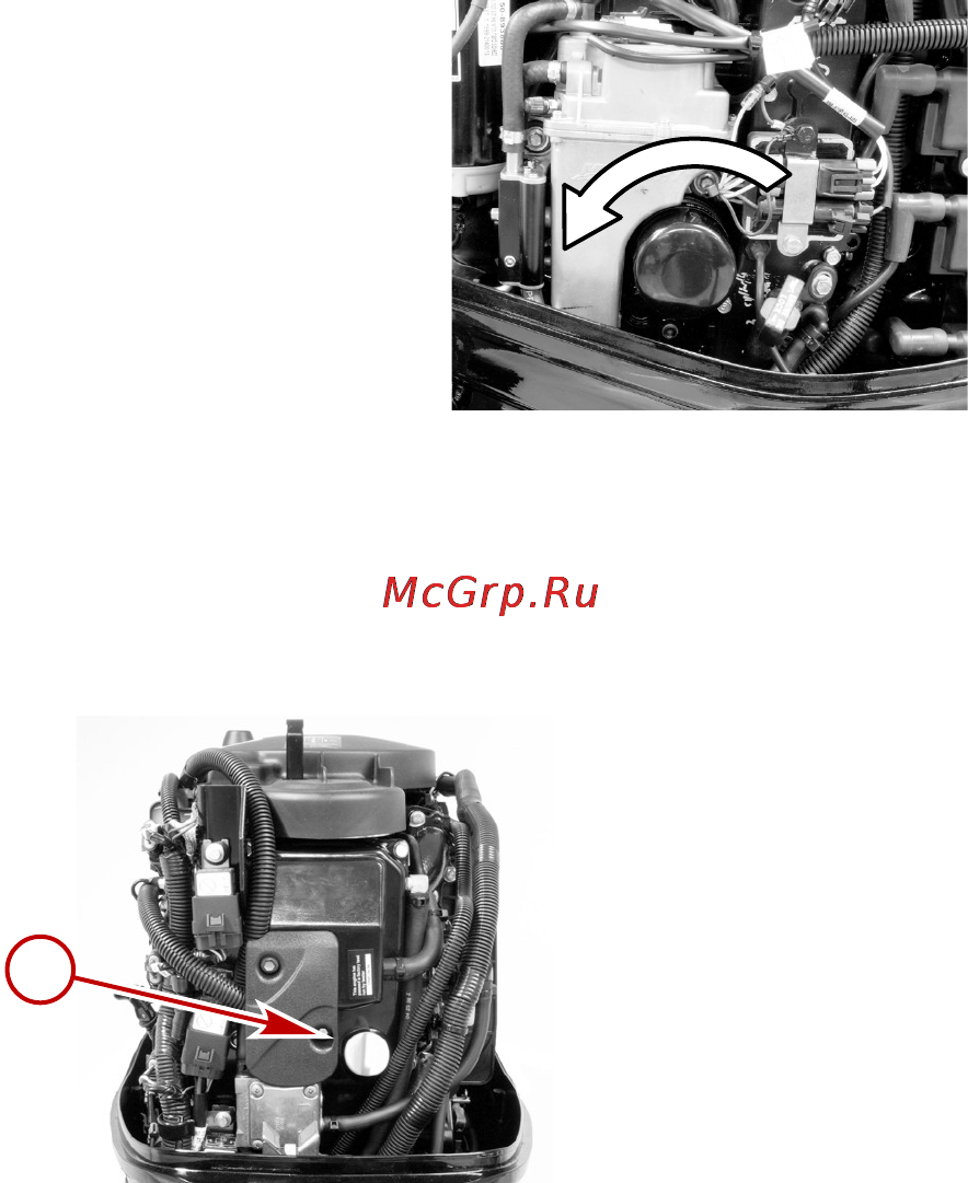 Mercury Marine ME F 40 E EFI [87/118] Смазывание коробки передач