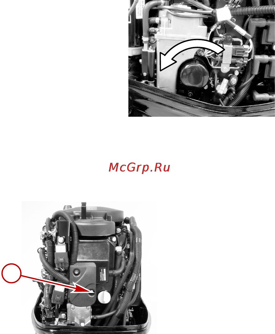Mercury Marine ME F 50 ELPT EFI [85/117] Смазывание коробки передач для коробки передач диаметром 87 3 мм 3 7 16 дюйма