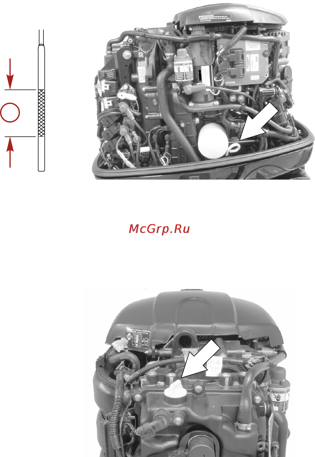 Mercury Marine ME F 100 ELPT EFI [44/109] Топливо и масло