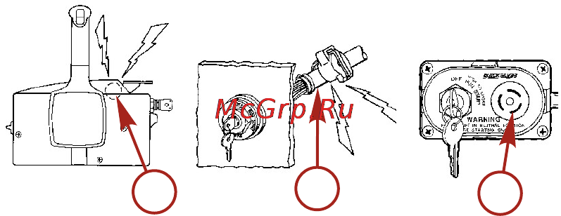 Mercury Marine ME F 100 ELPT EFI [47/109] Предупреждающие звуковые сигналы