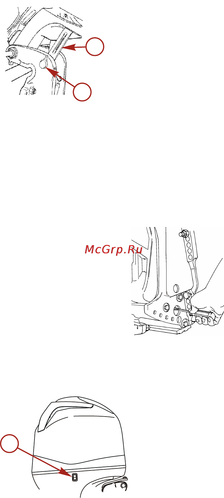 Mercury Marine ME F 100 ELPT EFI [50/109] Характеристики и органы управления