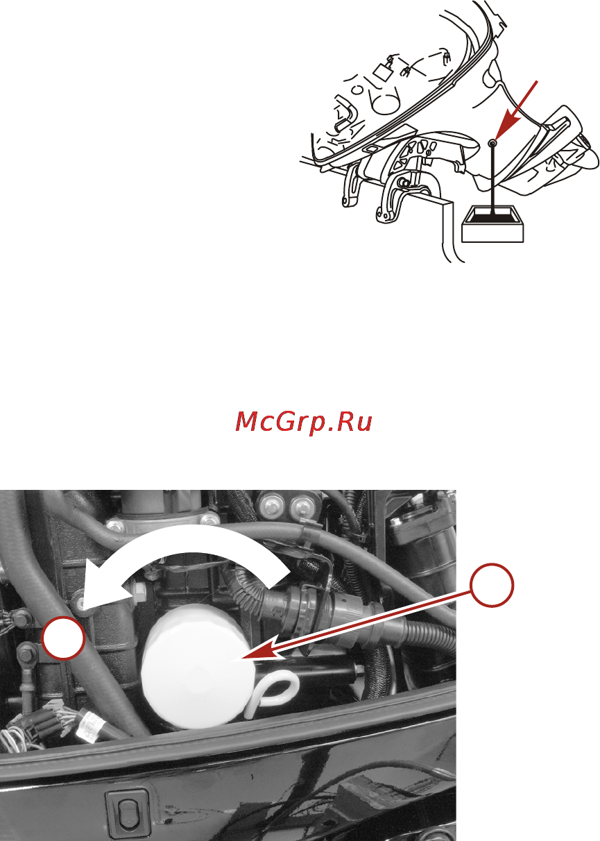 Mercury Marine ME F 100 ELPT EFI [78/109] Заливка масла