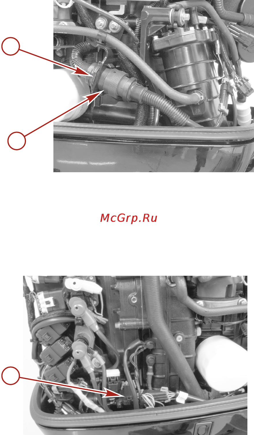 Mercury Marine ME F 115 ELPT EFI [99/109] Жгут проводов дистанционного управления