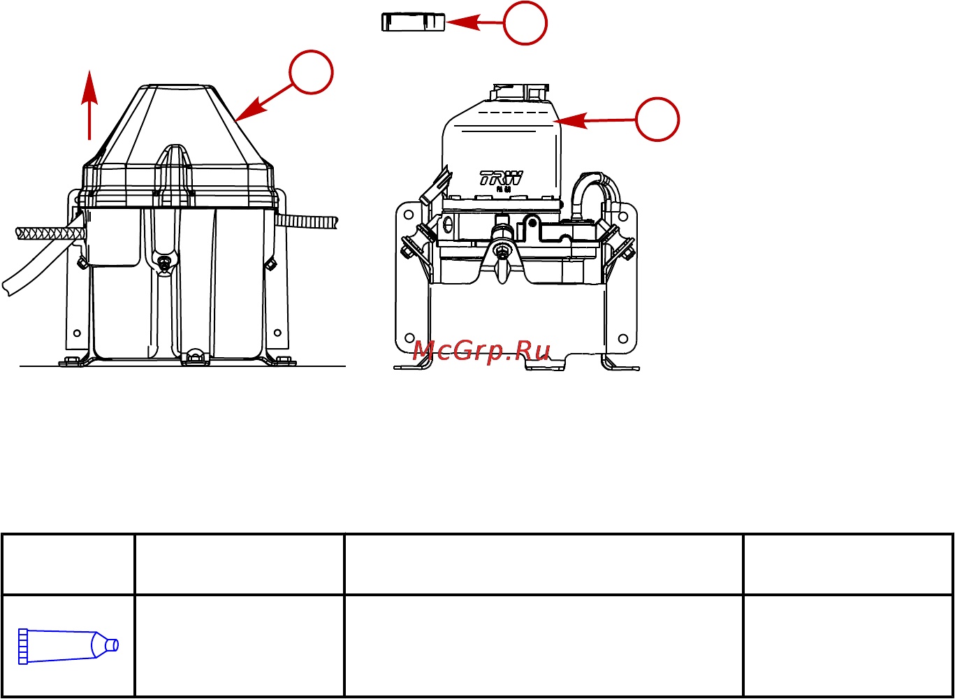 Mercury Marine ME F 150 CXL Verado [109/121] Проверка жидкости усилителя рулевого управления