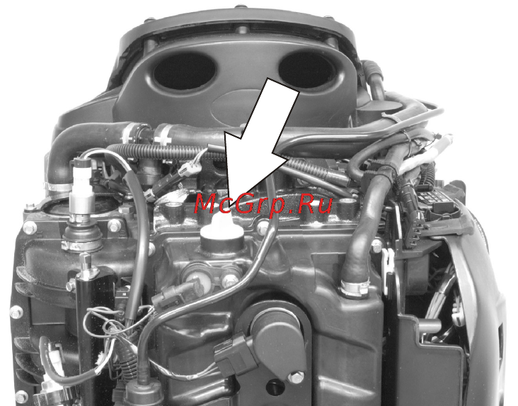 Mercury Marine ME F 150 CXL Verado [112/121] Смазывание коробки передач