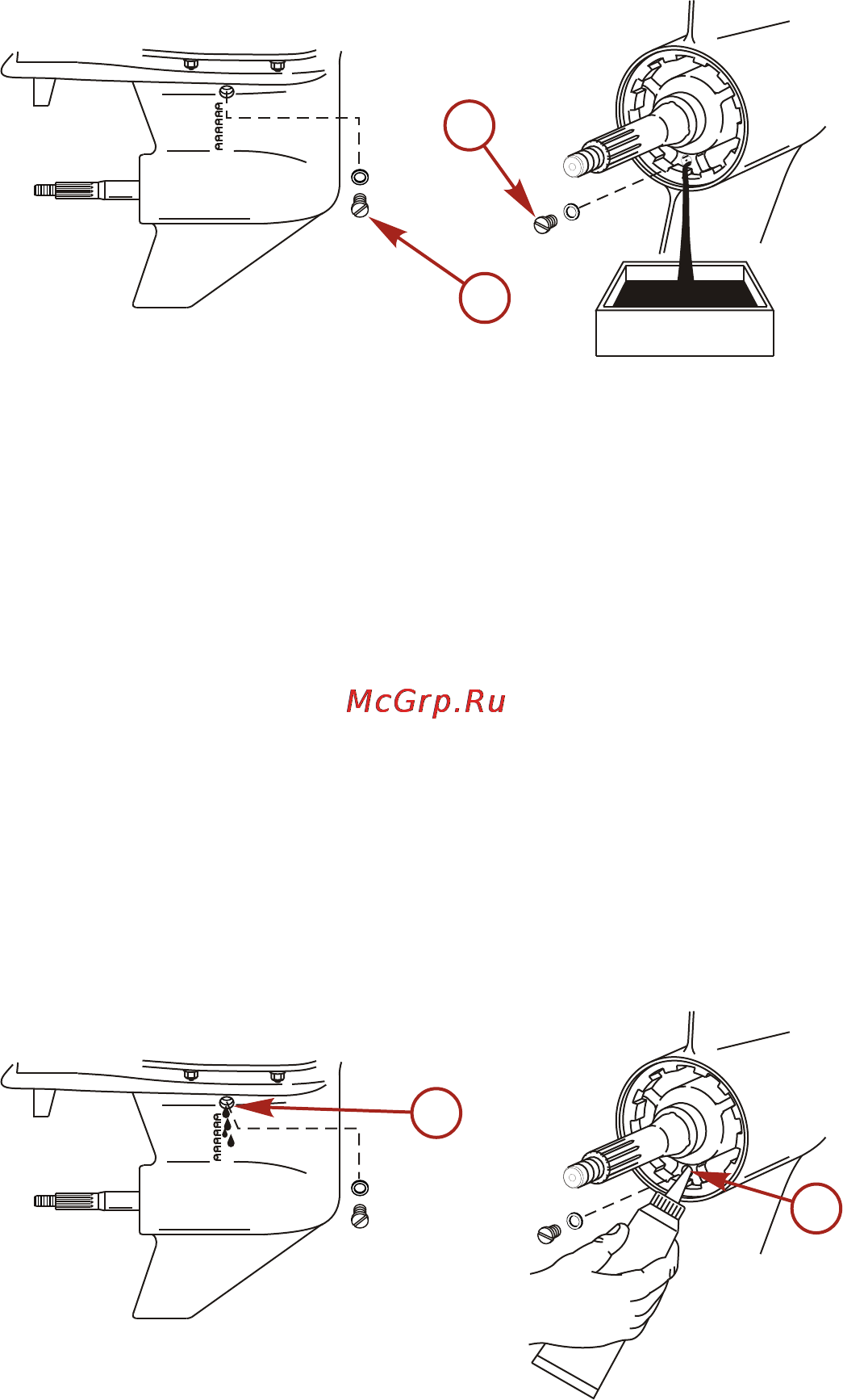 Mercury Marine ME F 150 CXL Verado [113/121] Техническое обслуживание