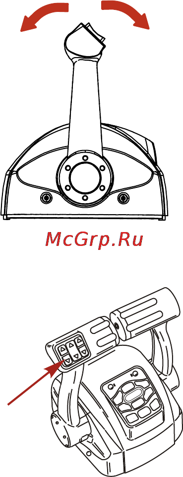 Mercury Marine ME F 150 CXL Verado [55/121] Характеристики и работа пульта управления с двойной рукояткой и сенсорной панелью can