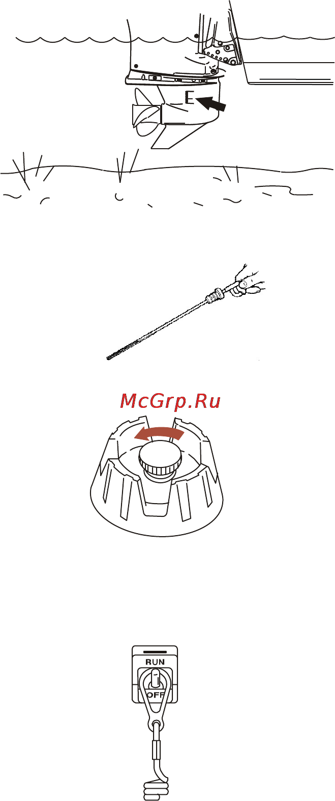 Mercury Marine ME F 150 CXL Verado [80/121] Эксплуатация