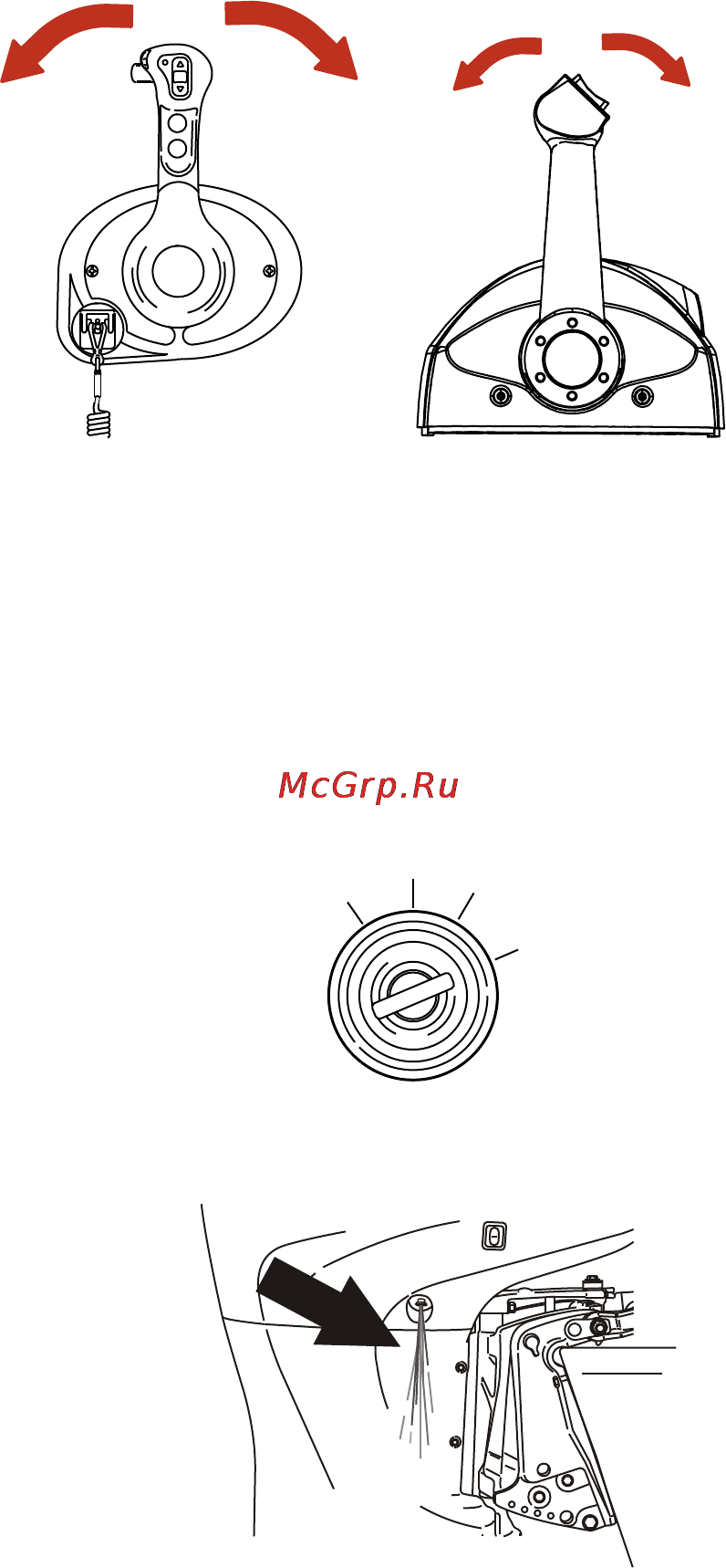 Mercury Marine ME F 150 CXL Verado [81/121] Эксплуатация