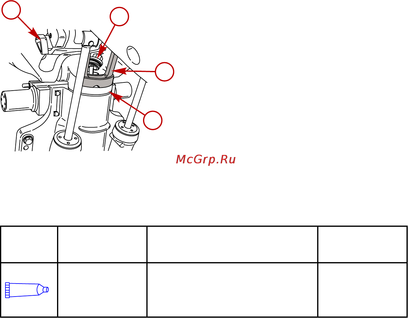 Mercury Marine ME F 225 XL Verado [104/118] Проверка жидкости в приводе дифферента