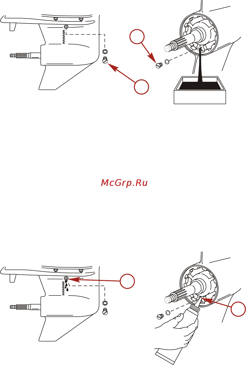 Mercury Marine ME F 300 XL Verado [109/118] Техническое обслуживание