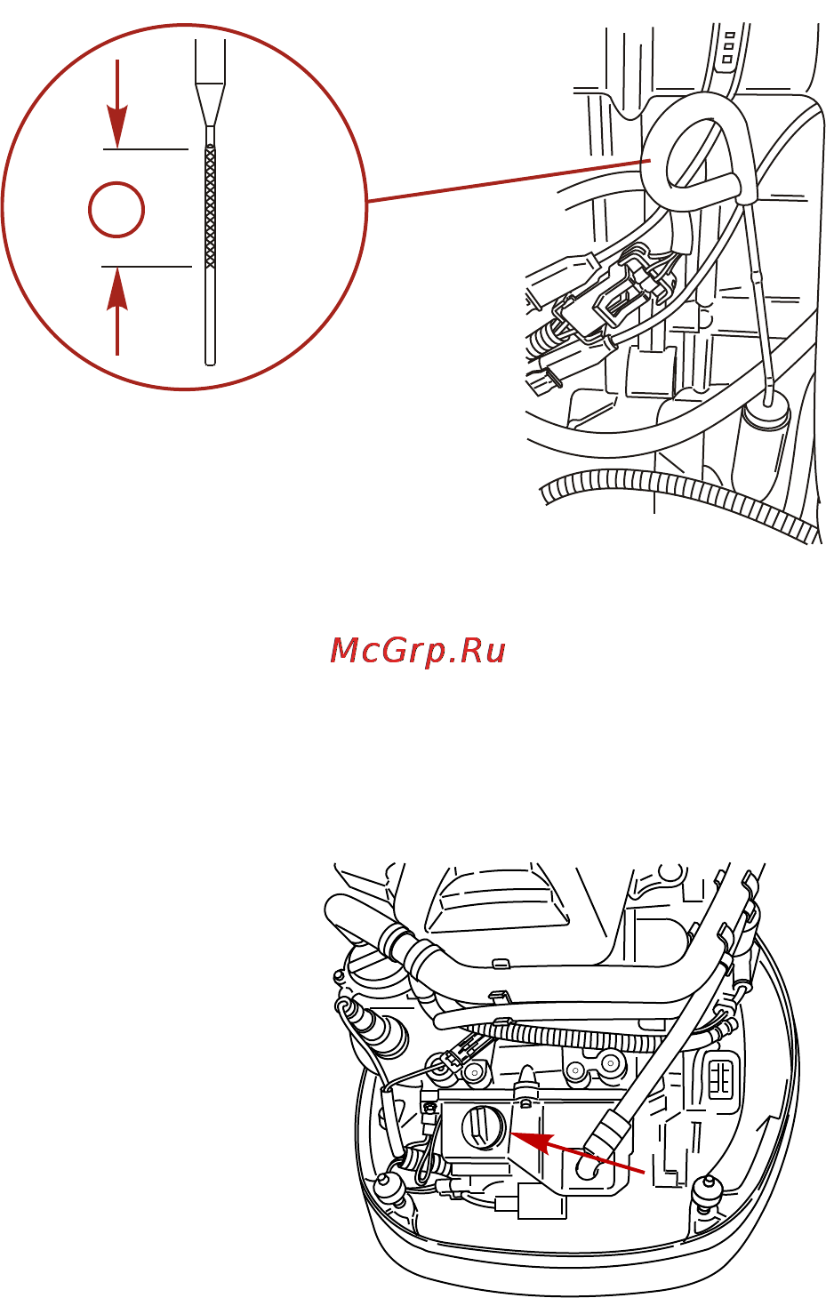 Mercury Marine ME F 300 CXL Verado [43/118] Топливо и масло