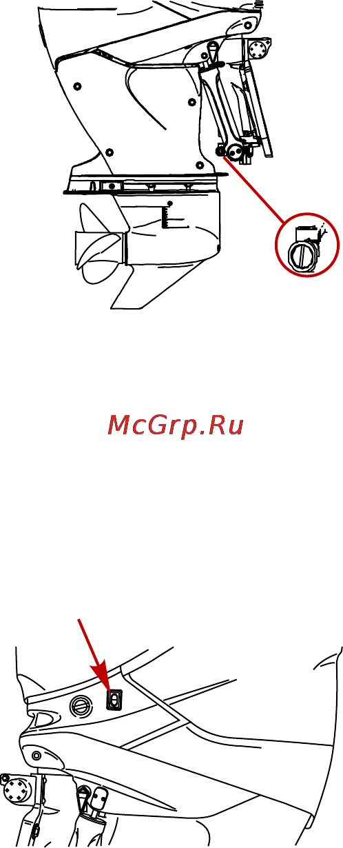 Mercury Marine ME F 225 CXL Verado [78/118] Характеристики и органы управления