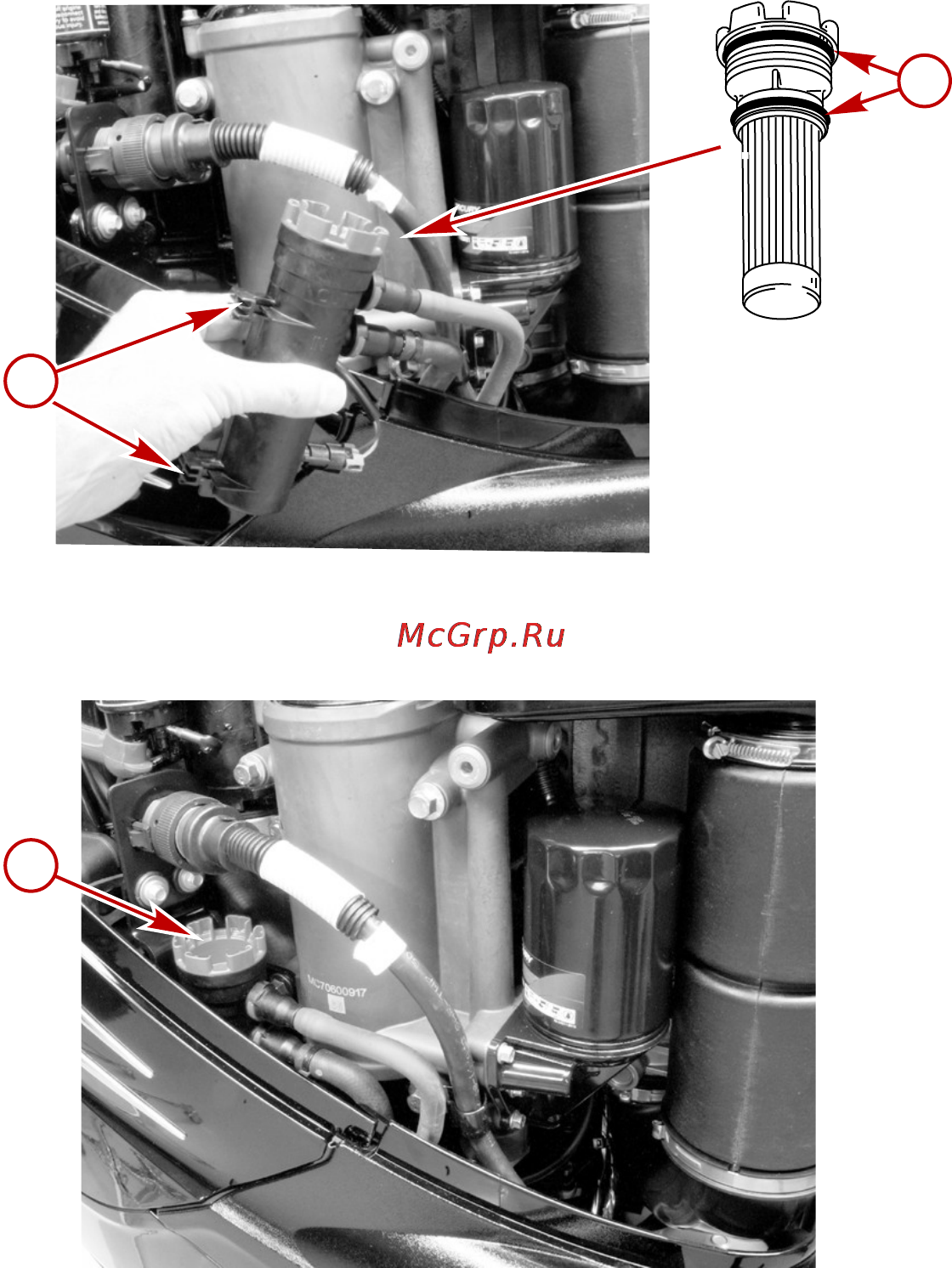 Mercury Marine ME F 225 XL Verado [96/118] Техническое обслуживание