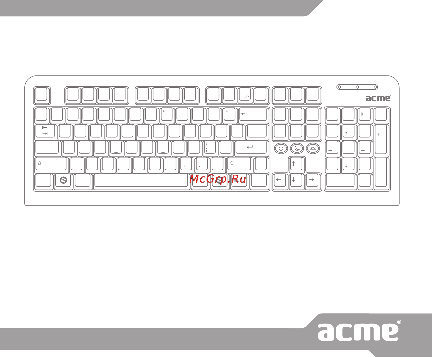 Acme KS03 Инструкция по эксплуатации онлайн