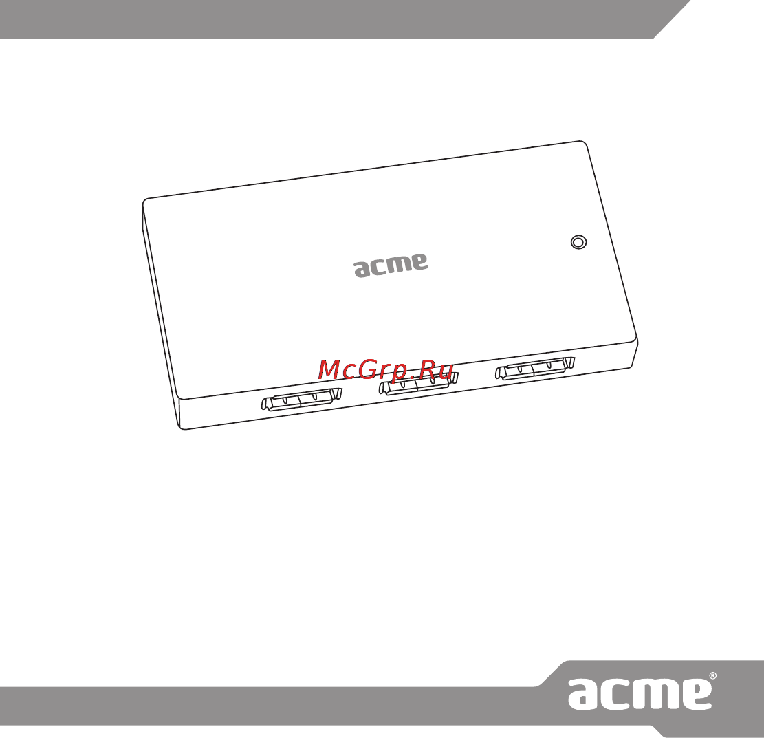 Acme HB720 TINY & POWERFUL USB 2.0 Инструкция по эксплуатации онлайн