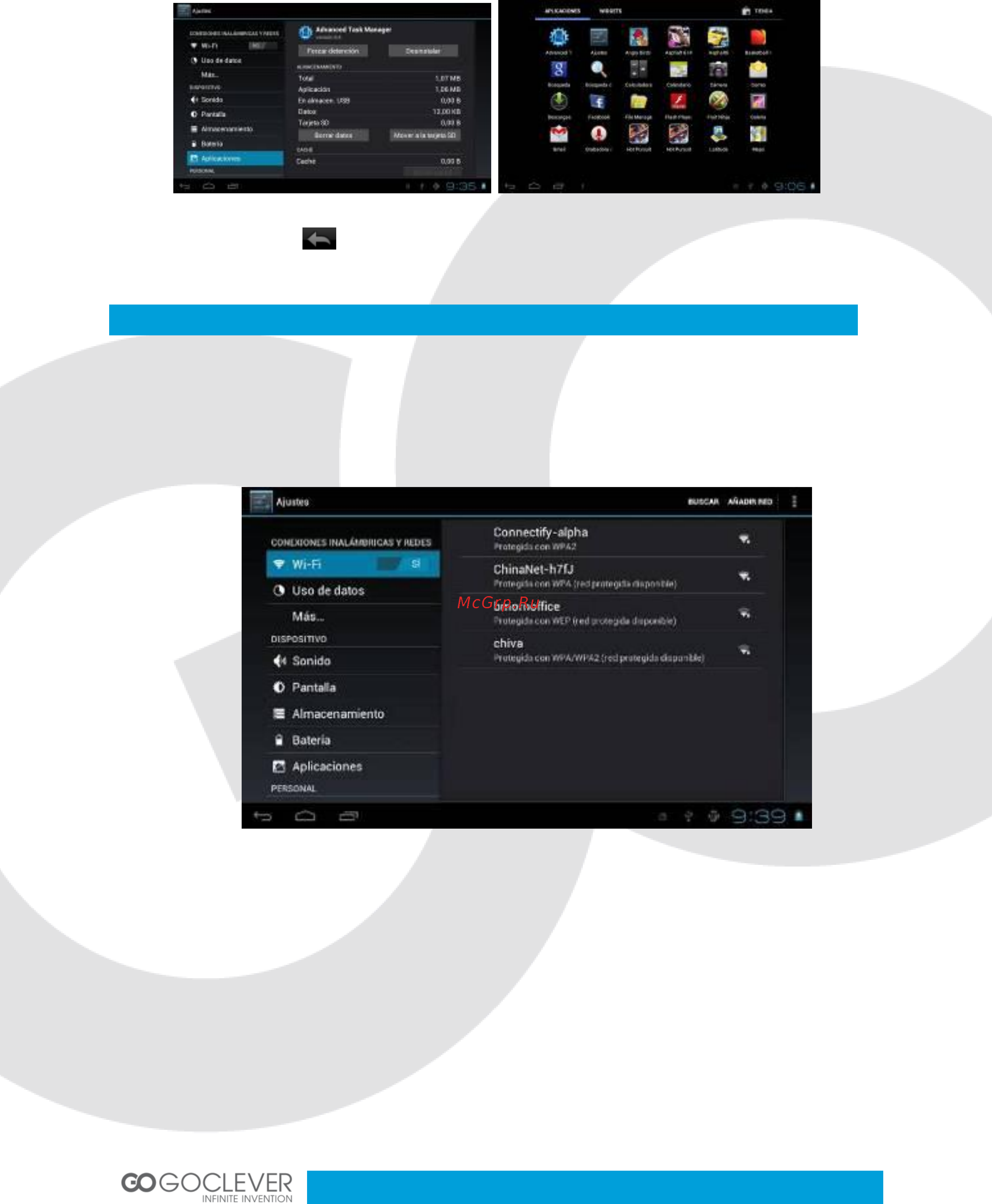 Goclever HYBRID+3G [23/31] Internet