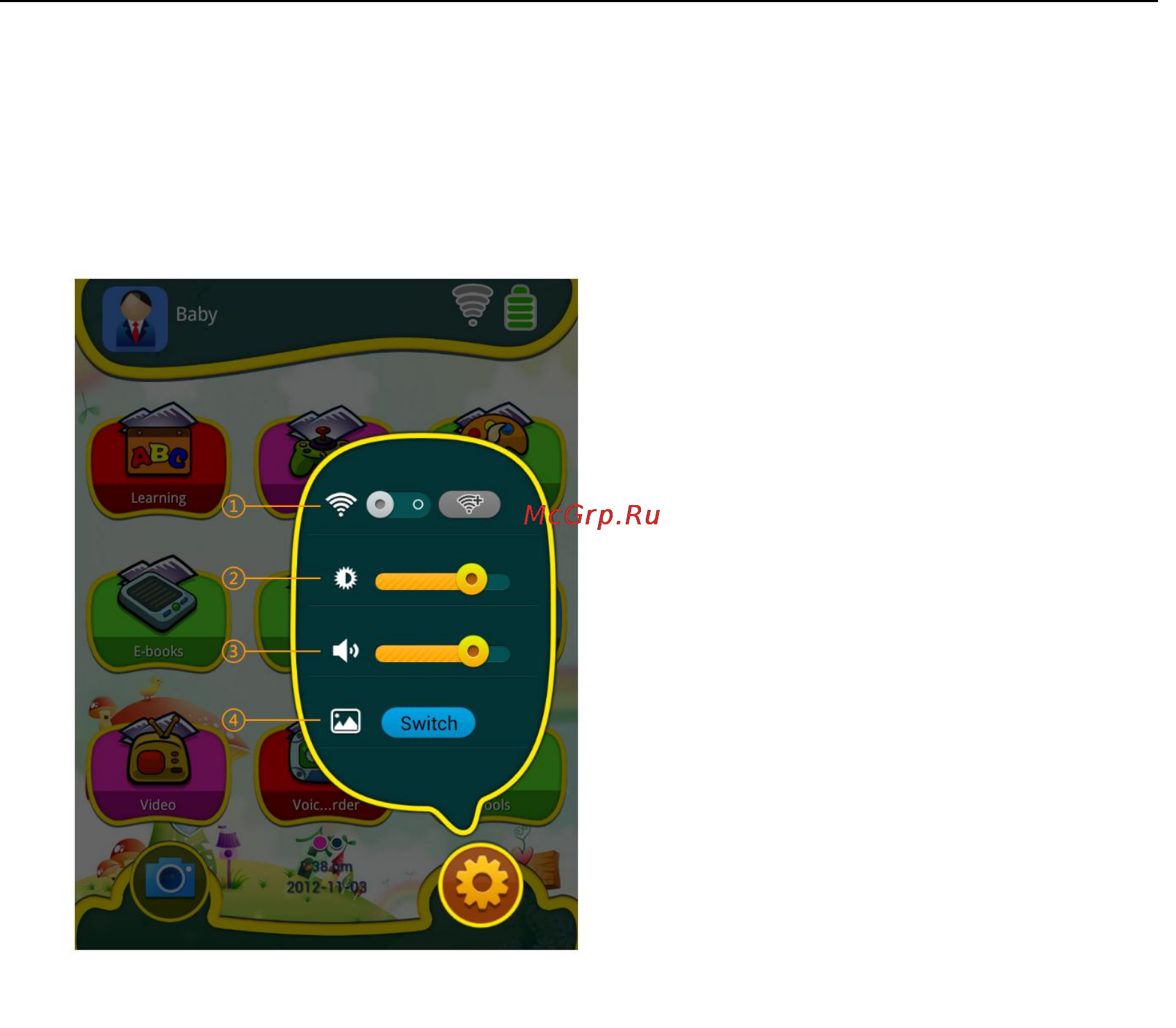 Goclever PLAY TAB 01 [7/10] Kids mode settings