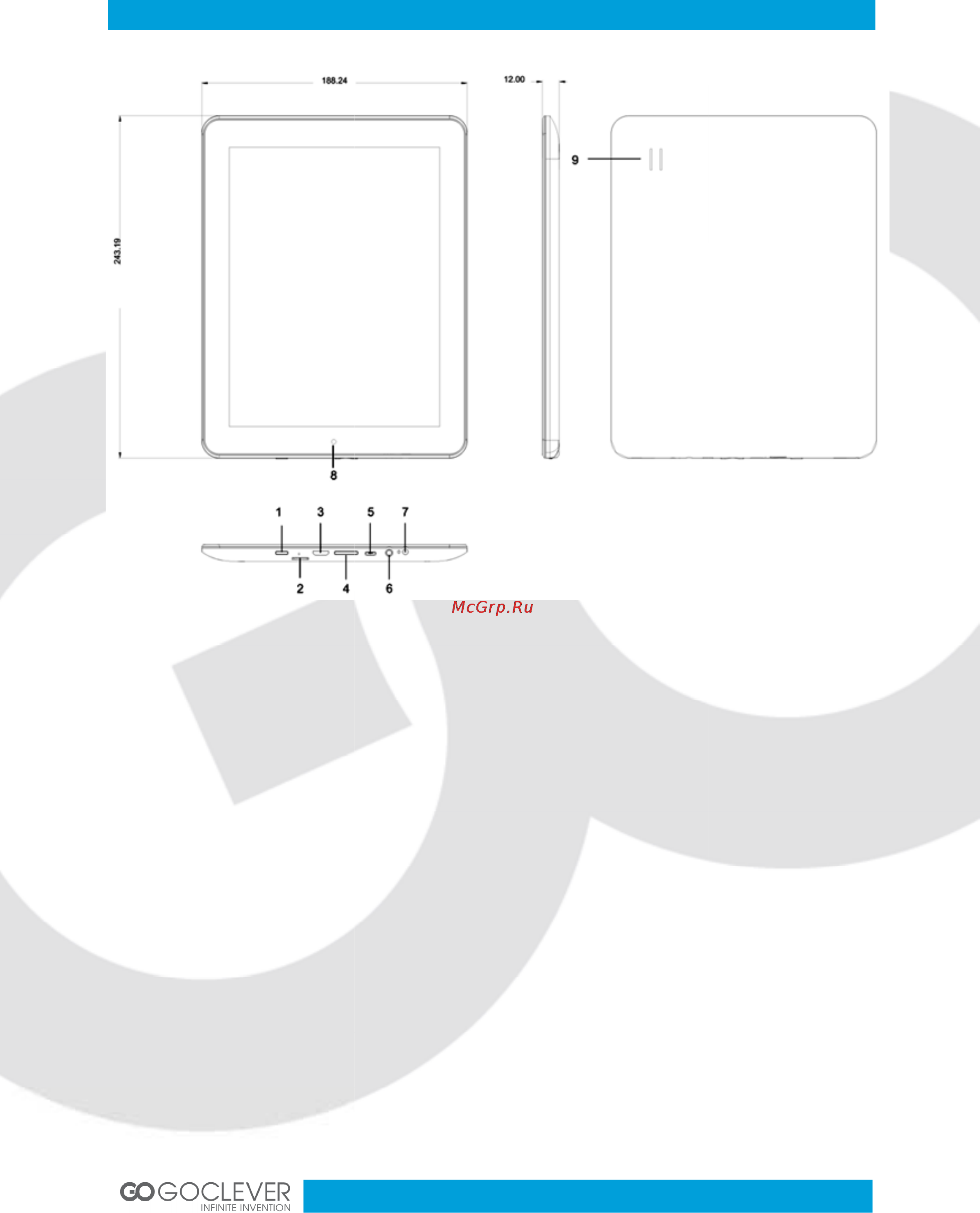 Goclever TAB R973 [14/23] Informacje ogólne