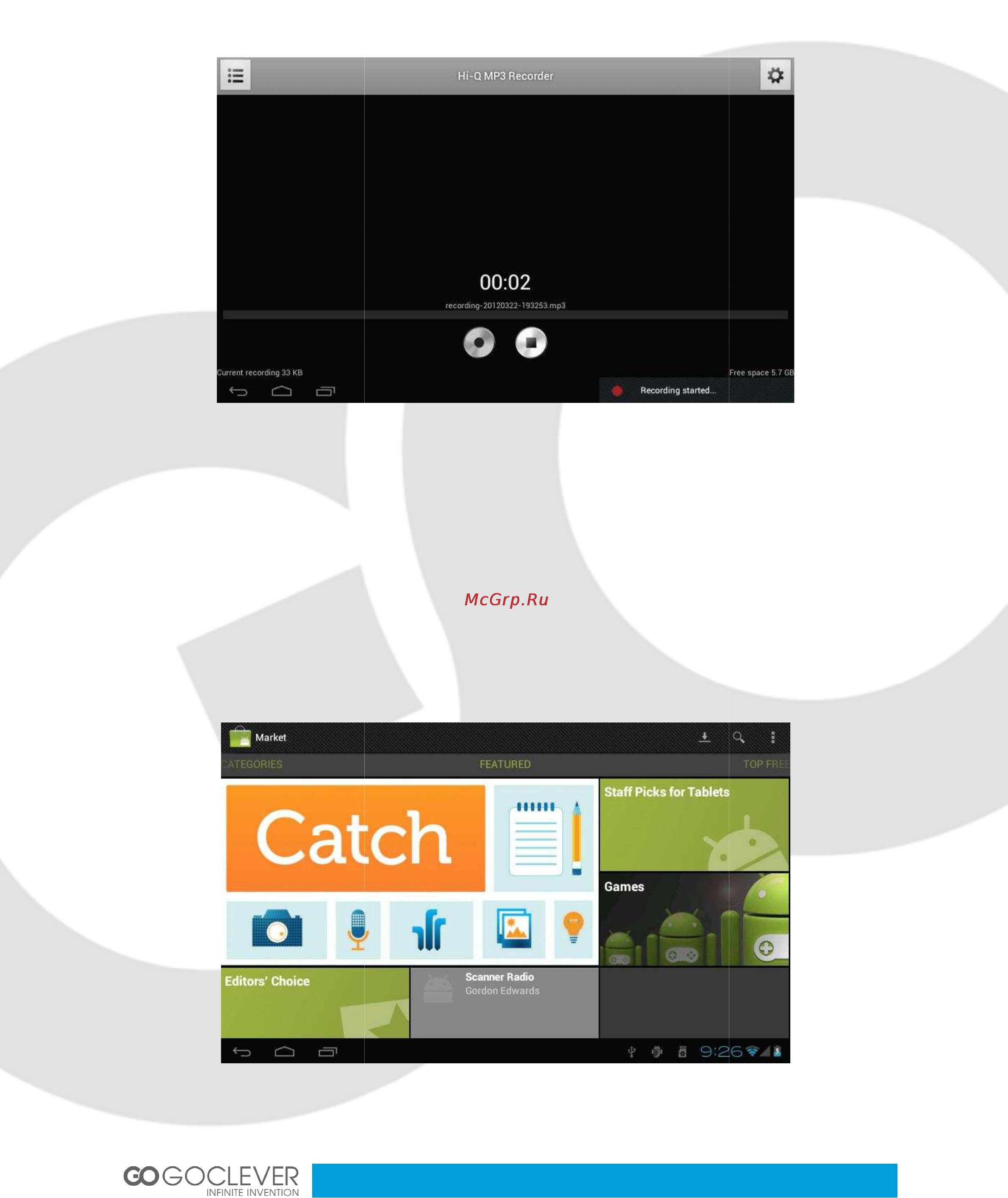 Goclever TAB A93 Инструкция по эксплуатации онлайн [33/37] 95265
