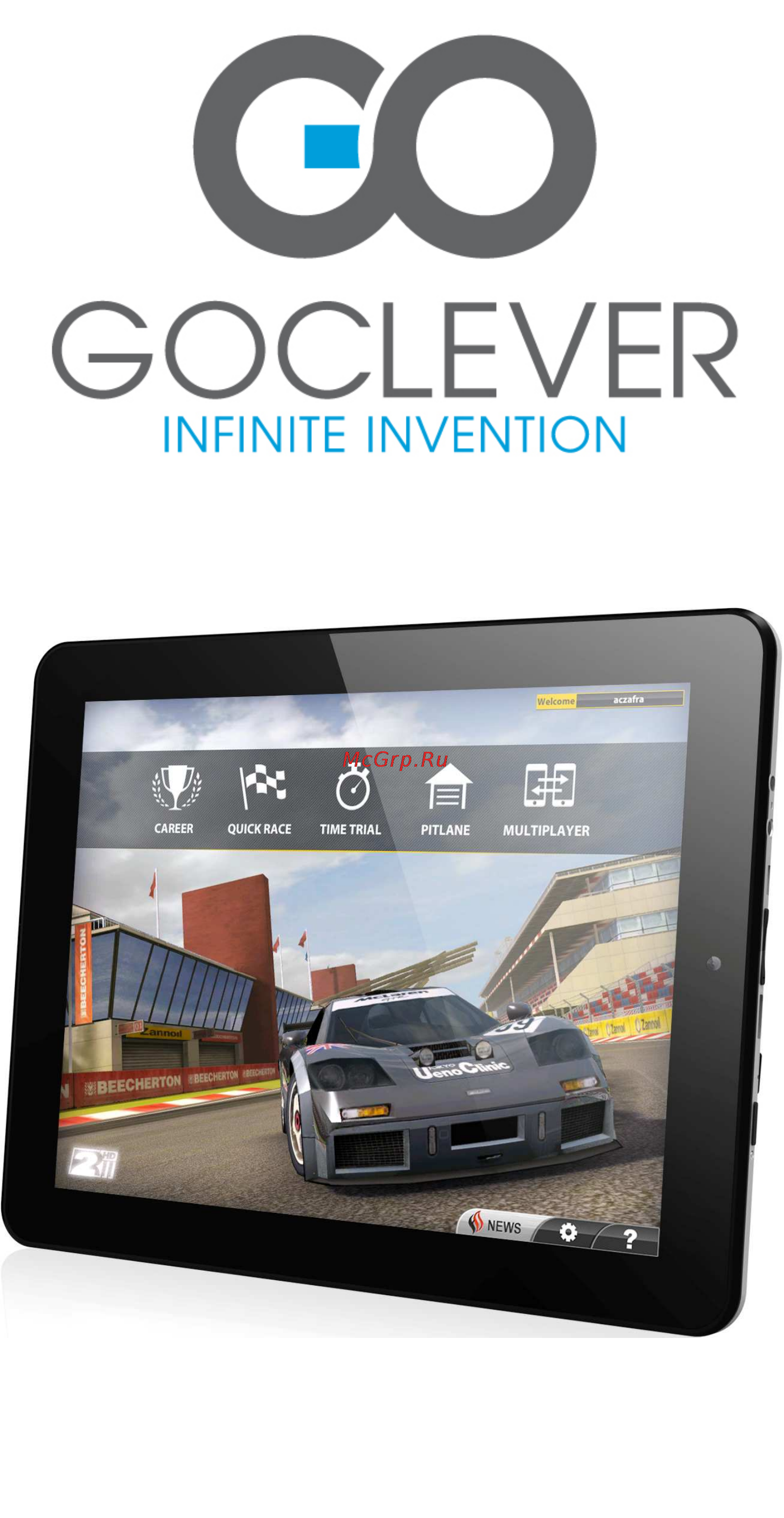 Goclever TAB A971 Инструкция по эксплуатации онлайн