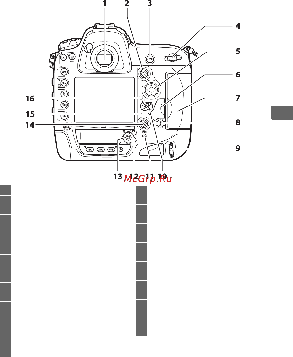 Nikon D4S Body Black Инструкция по эксплуатации онлайн [27/500] 95300
