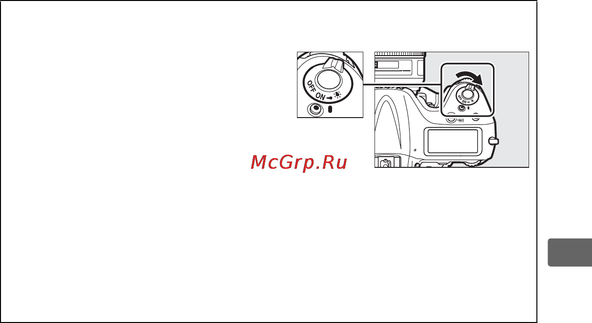 Nikon D4S Body Black [31/500] Выключатель питания