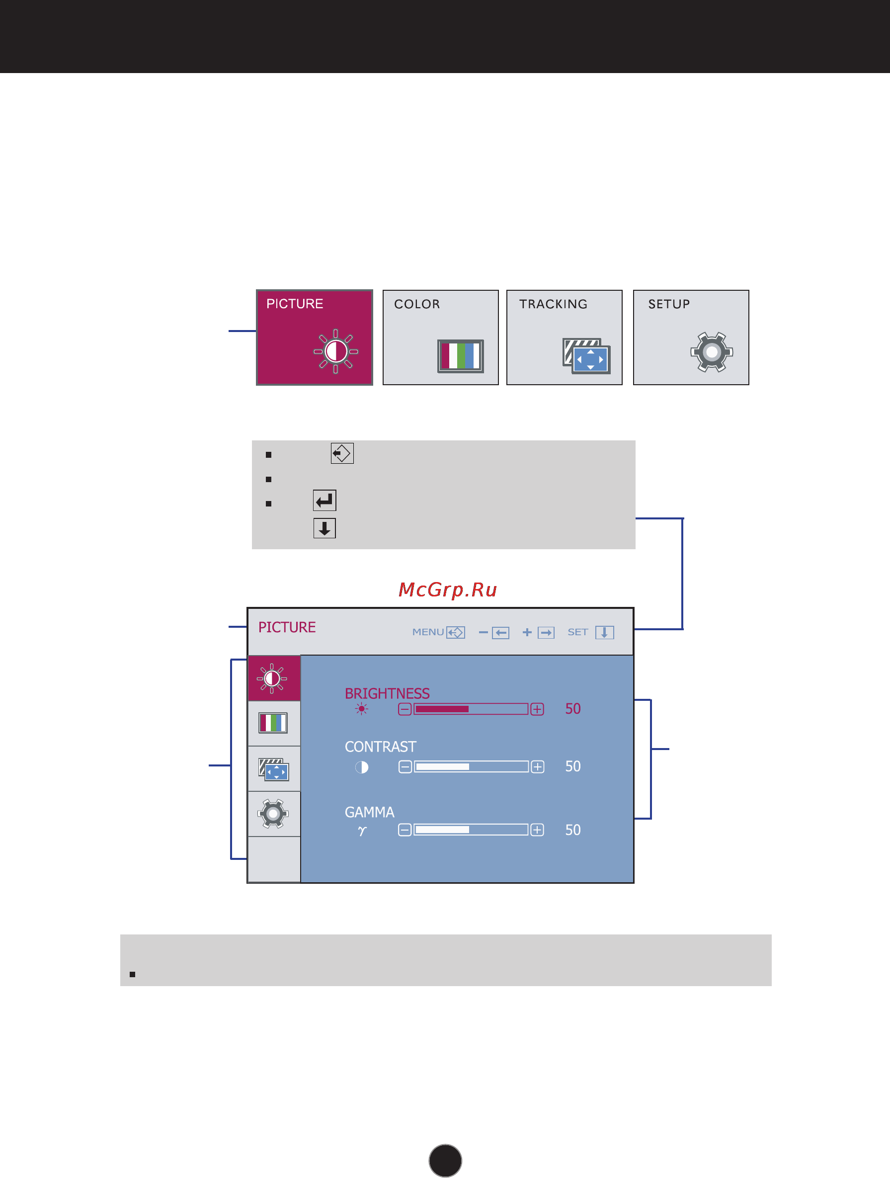 LG W2042T-BF [12/25] On screen display osd selection and adjustment