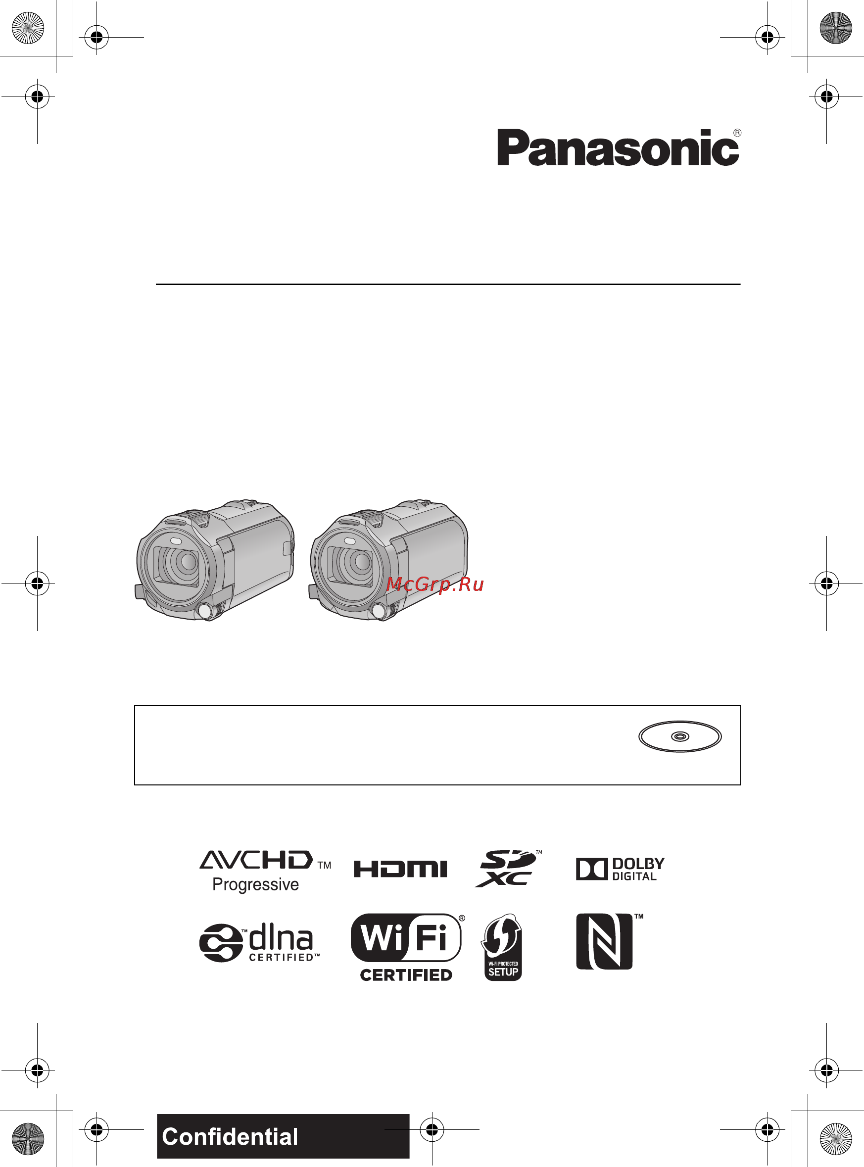 Panasonic HC-V730EE-W Инструкция по эксплуатации онлайн