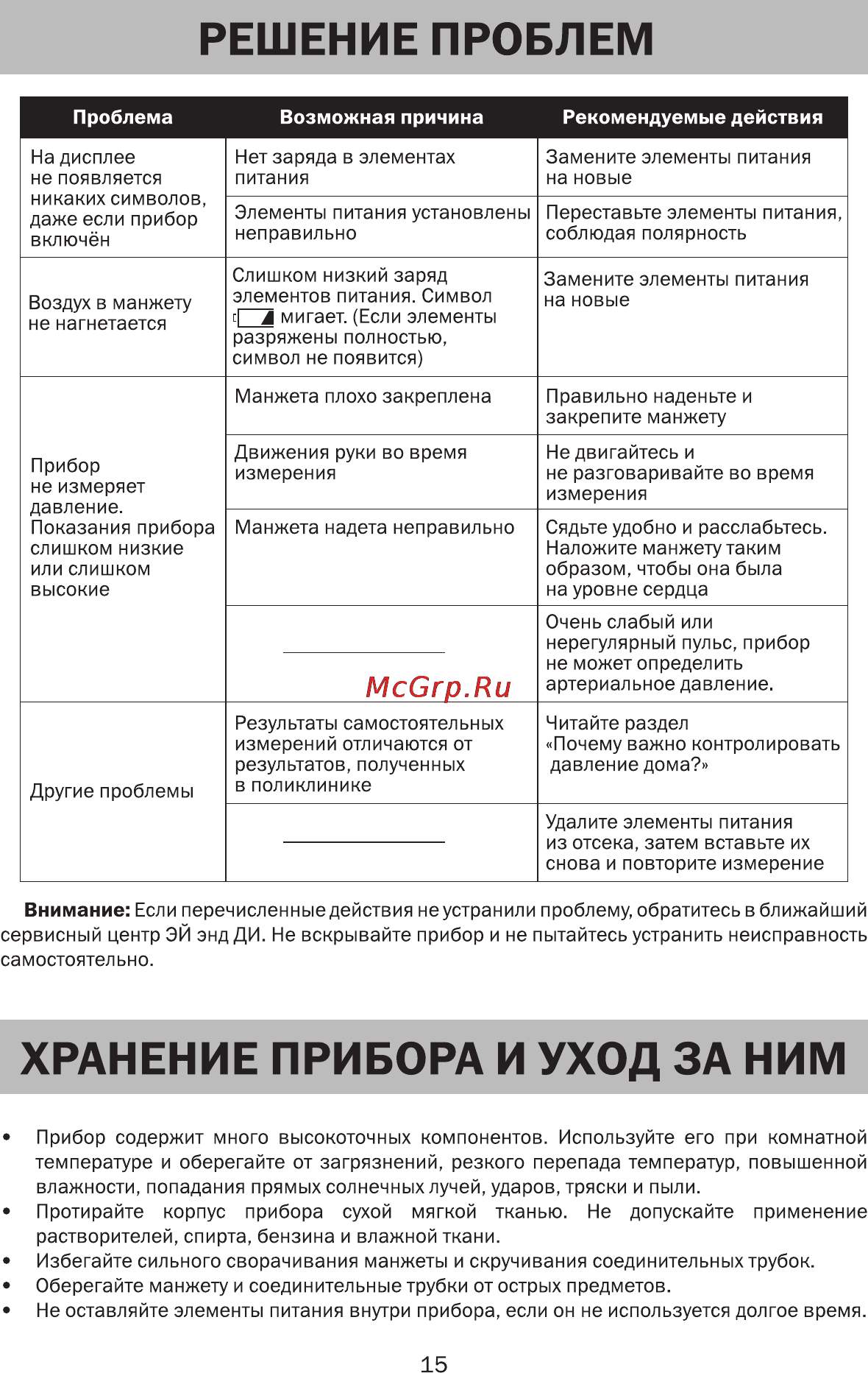 And UA-779 [16/18] Решение проблем