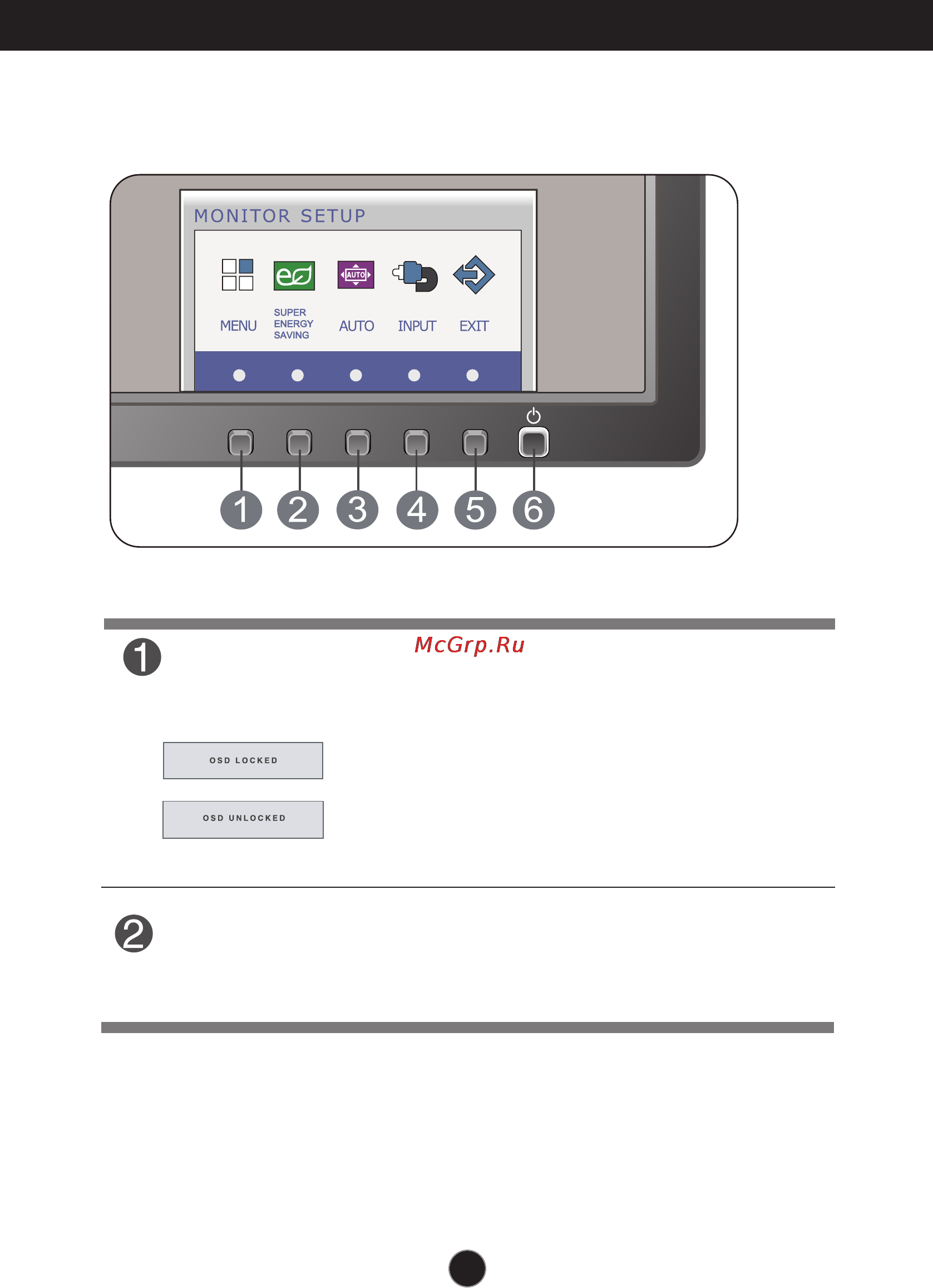 LG 27EB22PY-B [11/28] Menu button