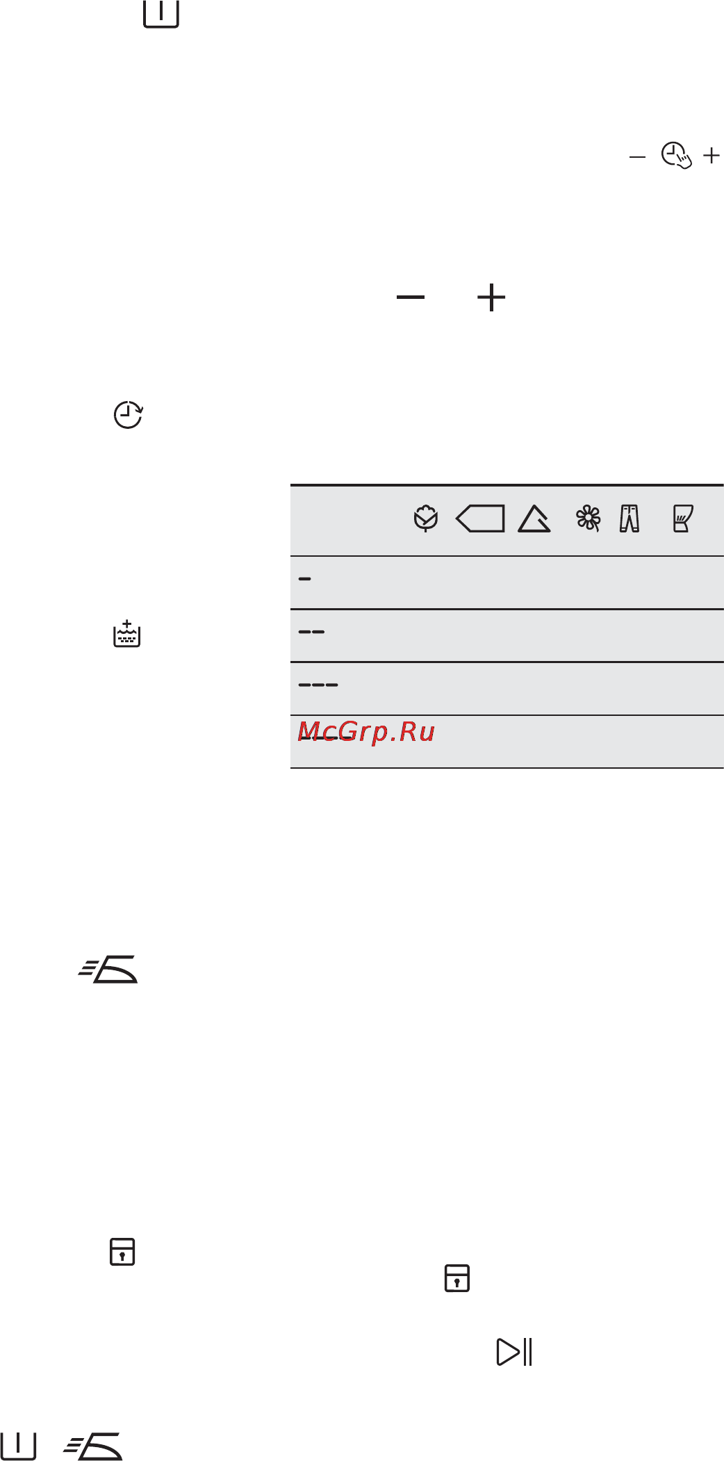 Electrolux EWS1074SMU [12/27] Предварит стирка ш