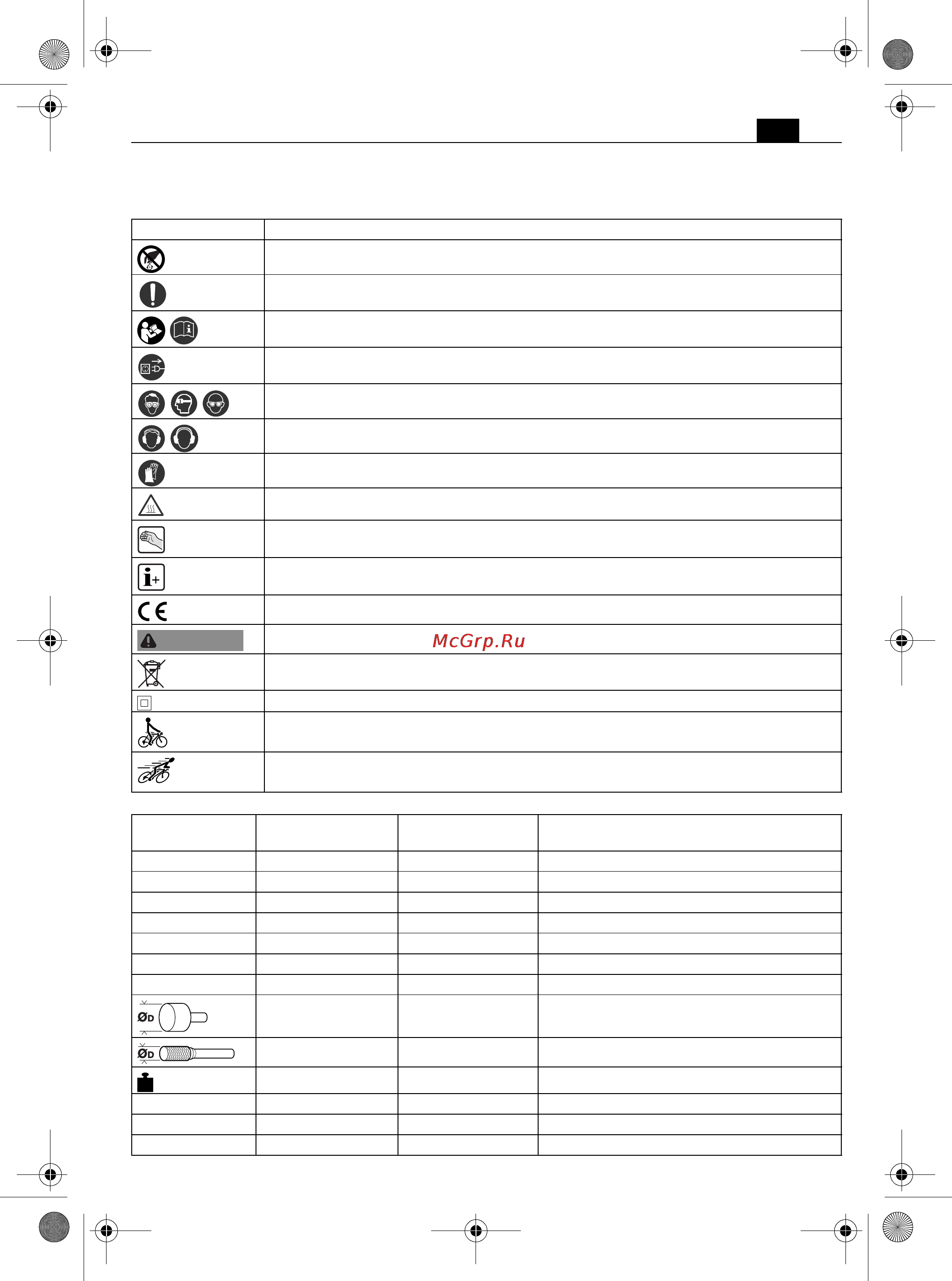 Fein MShy 648-1 Z [17/166] Symbols abbreviations and terms used