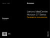 Lenovo IdeaCentre Horizon  27 /57318720/ Инструкция по эксплуатации