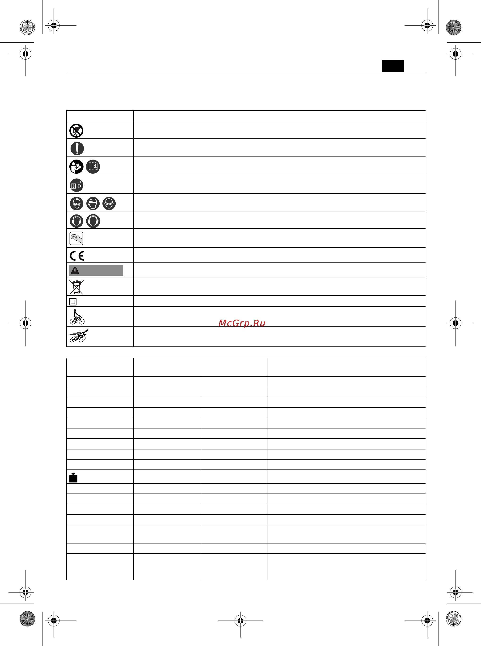 Fein BF 10-280 E 72280550000 [13/109] Symbols abbreviations and terms used