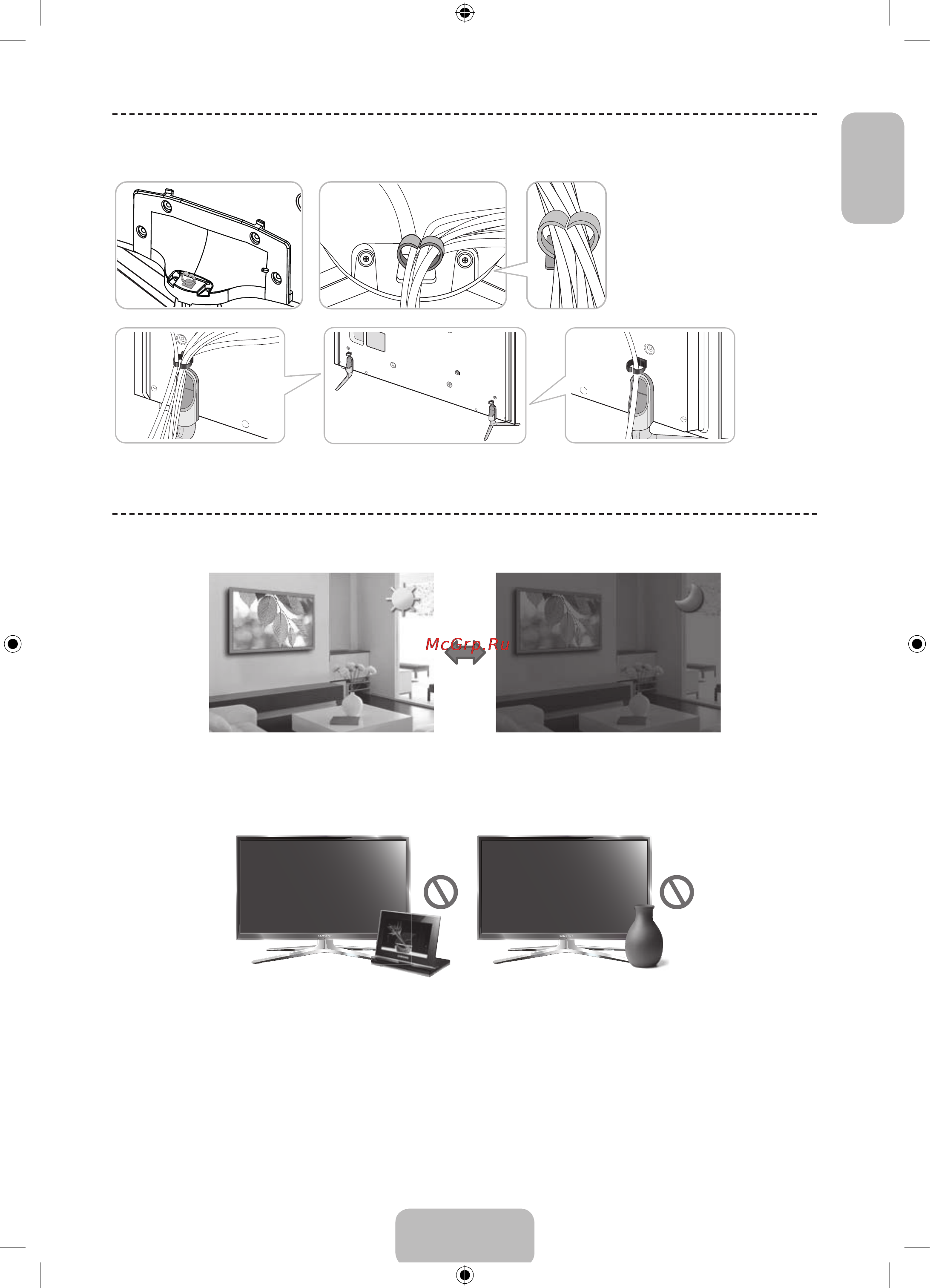 Samsung UE55F6500AB [21/24] Датчик экон реж и яркость экрана
