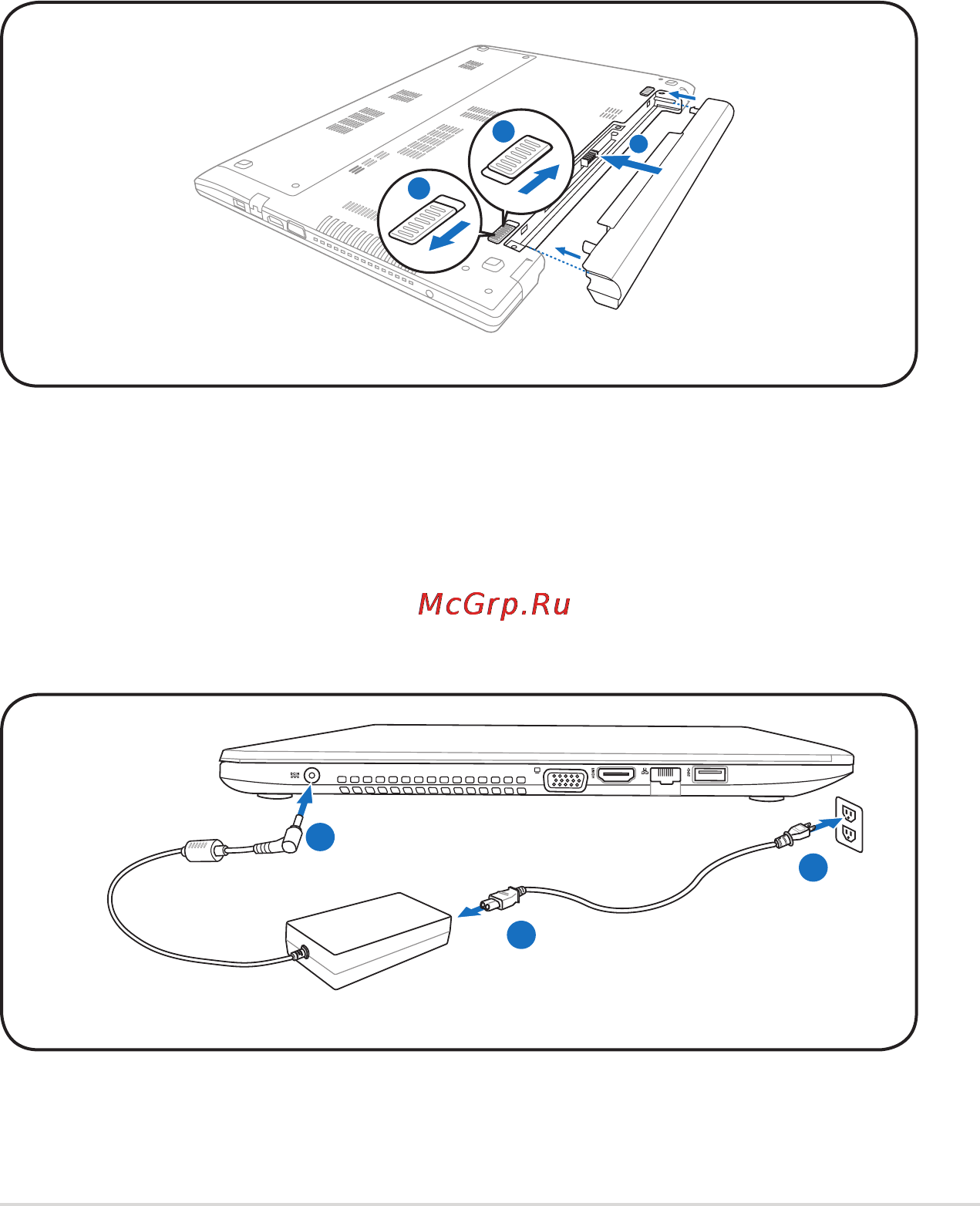 Asus K56CB-XO198H [11/120] Подготовка ноутбука