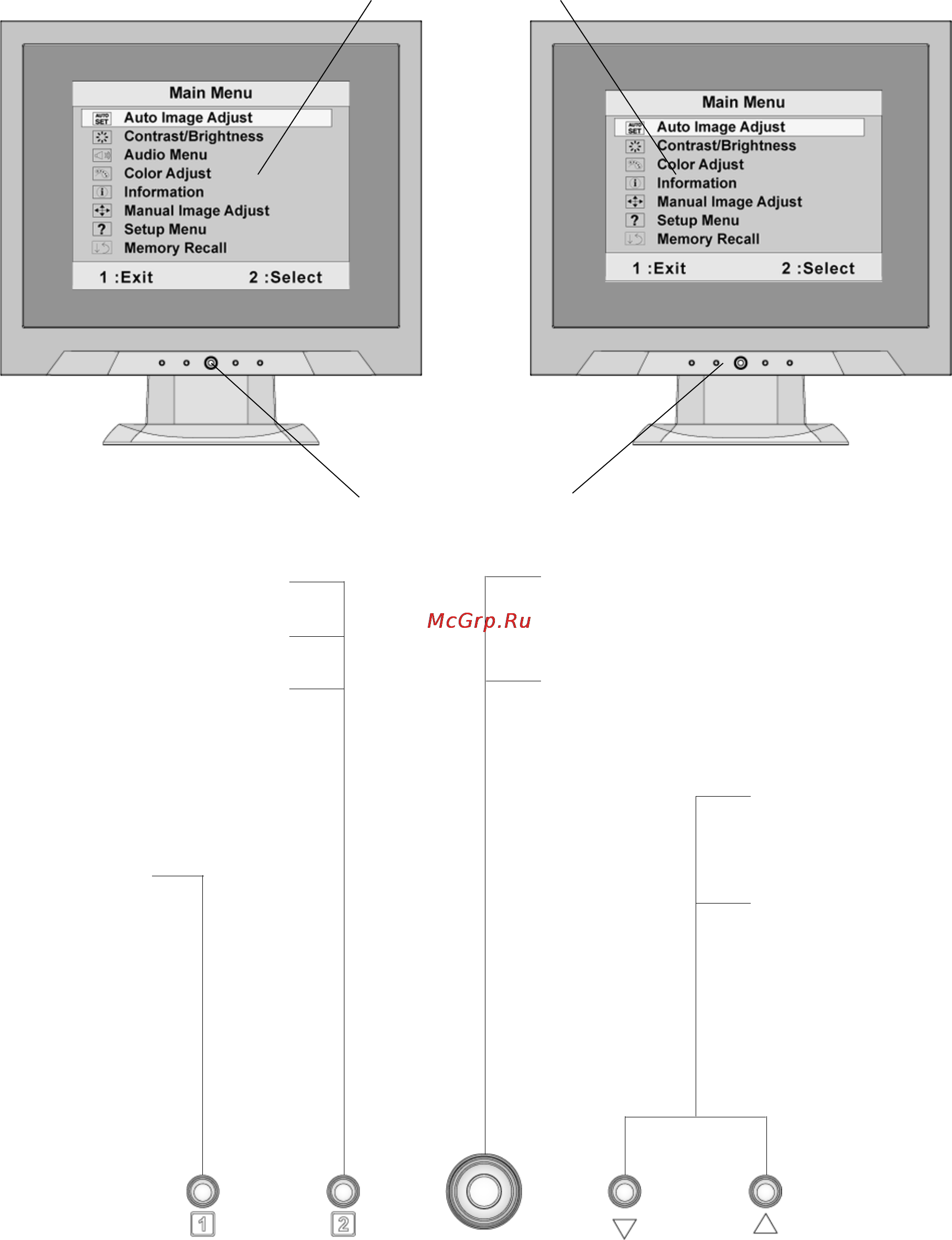 Viewsonic VA903B [12/25] Adjusting the screen image
